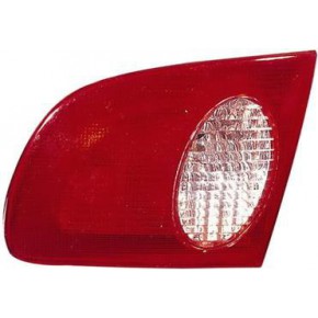 Задний фонарь внутренний левый (4 дв) красно - белый Toyota Corolla 110 LHD
