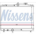 Радиатор охлаждения (механика) 1.6 (1 ряд) (длина 640мм) Toyota Corolla AE100 / EE101 седан-4ДВ / хетчбек-3ДВ