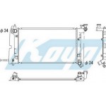 Радиатор охлаждения (механика) 1.4 1.6 Toyota Corolla DE120 / ZE120 хетчбек