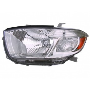 Левая фара с регулирующим мотором Toyota HighLander - 2 поколение
