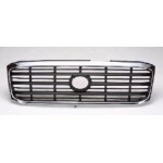 Решетка радиатора хром - черная Toyota Land Cruiser 100