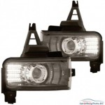 Тюнинг - комплект линзованных противотуманных фар с led (светодиоды) Toyota Land Cruiser 200