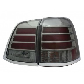 Тюнинг - комплект задних фонарей внешний + внутренний с led (светодиоды) Toyota Land Cruiser 200