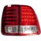 Тюнинг - комплект задних фонарей внешний + внутренний с led (светодиоды) Toyota Land Cruiser 200