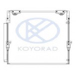 Конденсатор (радиатор) кондиционера Toyota Land Cruiser 200