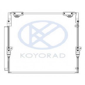 Конденсатор (радиатор) кондиционера Toyota Land Cruiser 200