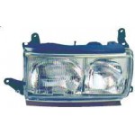 Правая фара с молдингом хром Toyota Land Cruiser 80