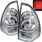Тюнинг - комплект задних внешних фонарей с led (светодиоды) Toyota Land Cruiser Prado 120