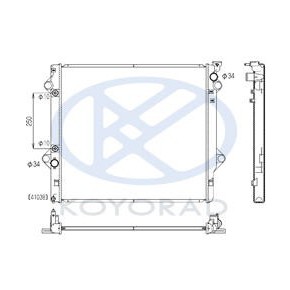 Радиатор охлаждения (автомат) 4 Toyota Land Cruiser Prado 120