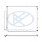Конденсатор (радиатор) кондиционера Toyota Land Cruiser Prado 120