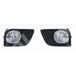 Комплект противотуманных фар (с решетками бампера) Toyota Land Cruiser Prado 150