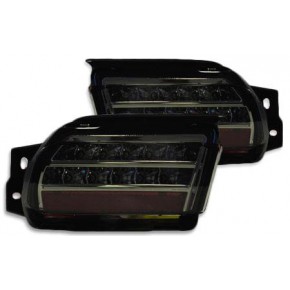 Тюнинг - комплект фонарей в задний бампер с led (светодиоды) тонир Toyota Land Cruiser Prado 150