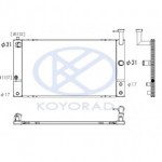 Радиатор охлаждения (вариатор) Toyota Prius