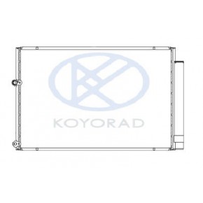 Конденсатор (радиатор) кондиционера Toyota Prius