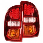 Тюнинг - комплект задних внешних фонарей с led (светодиоды) Toyota RAV4 - 2 поколение