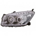 Тюнинг - комплект фар ангельские глазки - led (диоды) Toyota RAV4 - 3 поколение