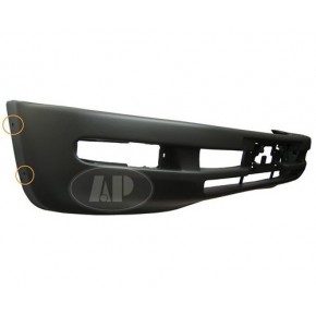 Передний бампер с отв под расширитель темно - серый Toyota RAV4 - 1 поколение