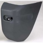 Боковина заднего бампера правая без отверстий под расширитель (3 дв) темно - серая Toyota RAV4 - 1 поколение