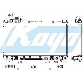 Радиатор охлаждения (автомат) 2 Toyota RAV4 - 1 поколение