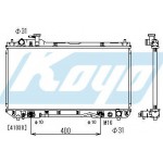 Радиатор охлаждения (автомат) 2 (2 ряд) Toyota RAV4 - 1 поколение