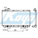 Радиатор охлаждения (автомат) 2 (2 ряд) Toyota RAV4 - 1 поколение