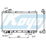 Радиатор охлаждения (автомат) 2 (1 ряд) Toyota RAV4 - 1 поколение