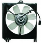 Мотор+вентилятор конденсатора кондиционера с корпусом Toyota RAV4 - 1 поколение