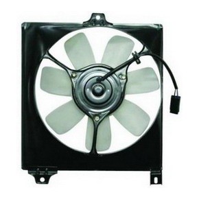 Мотор+вентилятор конденсатора кондиционера с корпусом Toyota RAV4 - 1 поколение