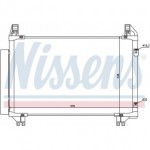 Конденсатор (радиатор) кондиционера Toyota Yaris - 2 поколение