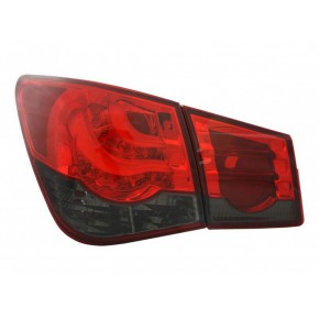Тюнинг - комплект задних фонарей внешний + внутренний с led (светодиоды) Chevrolet Cruze