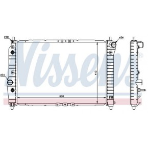 Радиатор охлаждения (автомат) 1.4 Chevrolet Aveo T200