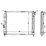 Радиатор охлаждения (механика) 1.2 1.4 Chevrolet Aveo T250