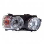 Правая фара с регулирующим мотором хром Chevrolet Aveo T300