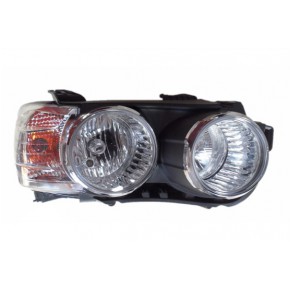 Правая фара с регулирующим мотором хром Chevrolet Aveo T300