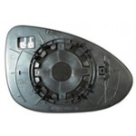 Стекло левого зеркала с подогревом (выпуклое) Chevrolet Aveo T300
