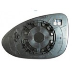 Стекло правого зеркала с подогревом (выпуклое) Chevrolet Aveo T300