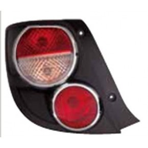 Задний фонарь внешний левый с хромированным ободком (хэтчбэк) Chevrolet Aveo T300