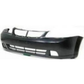 Передний бампер черный (седан) Chevrolet Lacetti / Daewoo Nubira