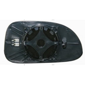 Стекло левого зеркала с подогревом (асферическое) Chevrolet Lacetti / Daewoo Nubira