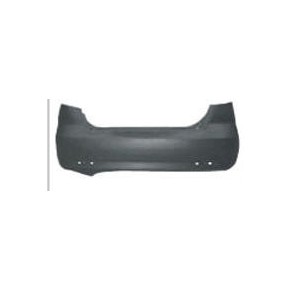 Задний бампер черный (хэтчбэк) Chevrolet Lacetti / Daewoo Nubira