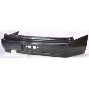 Задний бампер черный (седан) (кроме уздэу) Daewoo Nexia - 1 поколение