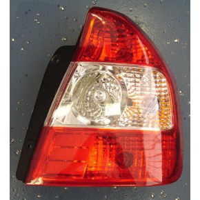 Задний фонарь внешний правый хрустальный красно - белый Hyundai Accent + ТАГАЗ