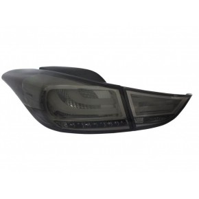 Тюнинг - комплект задних фонарей внешний + внутренний с led (светодиоды) Hyundai Elantra / Avante - 5 поколение