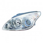 Левая фара под корректор внутри хром Hyundai I30 - 1 поколение