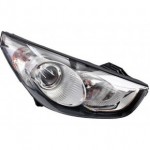 Правая фара +/- под корректор внутри черн Hyundai IX35