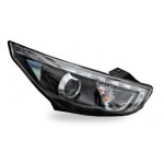 Тюнинг - комплект линзованных фар с led (светодиоды) внутри черные Hyundai IX35