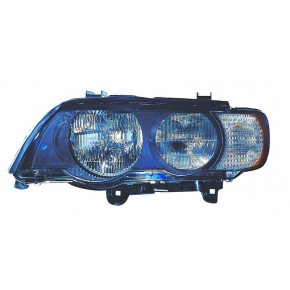 Левая фара с бел ук.повор BMW E53 X5