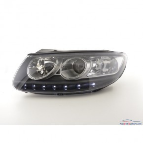Тюнинг - комплект фар с led (светодиоды) Hyundai Santa FE - 2 поколение
