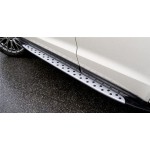 Порог подножка x5 стиль (комплект) Hyundai Santa FE - 2 поколение