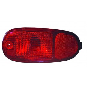 Фонарь - катафот левый в задний бампер Hyundai Santa FE - 1 поколение / CLASIC TAGAZ